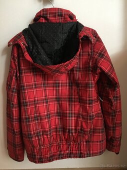 dámská zimní/lyžařská bunda ROXY vel. M - červená - 4