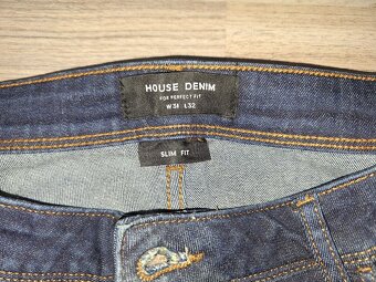 Pánské rifle  slim/fit zn. House vel. 31/32 - 4