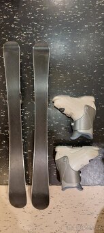 dětské sjezdové lyže 90 cm a boty - 4