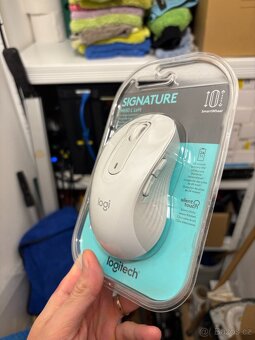 Bezdrátová myš Logitech M650L - pro leváky (bluetooth/Bolt) - 4