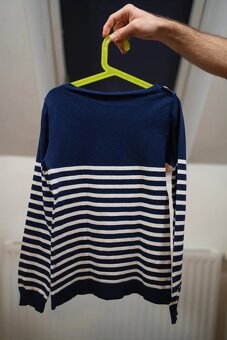 Dámský svetr s pruhy - 4