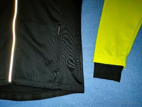 Softshellová cyklo bunda Otix Nao (neon-yellow-black, 2XL) - 4