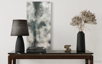 Abstraktní obraz - Zasnění - 80x40cm - 4