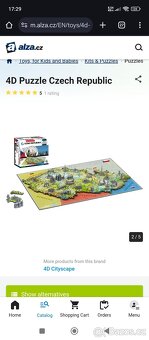 4D PUZZLE -THE COUNTRY OF ČESKÁ REPUBLIKA - 4