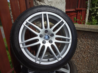 Superb III, Passat B8 - nová zimní alu kola 18" 5x112 - 4
