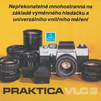 Prospekty k fotoaparátům Pentacon Six a Praktica - 4