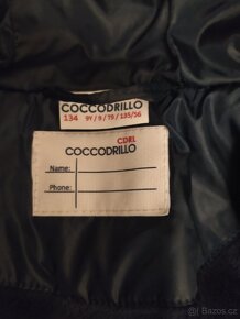 Zimní bunda Coccodrillo, vel.134, top stav - 4