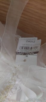 Svatební saténový košíček pro družičky - NOVÝ - 4