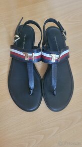 Patnofle sandály Tommy Hilfiger - kožené - 4
