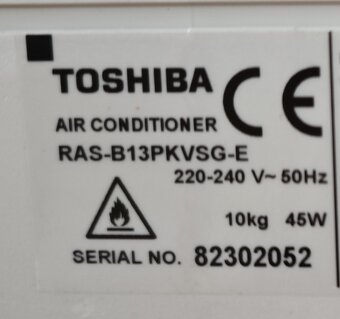 prodám klimatizaci toshiba - 4
