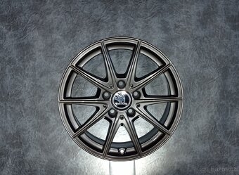 Alu kola 16" 5x112 Chrom Shadow Mercedes Audi VW Škoda Seat - 4