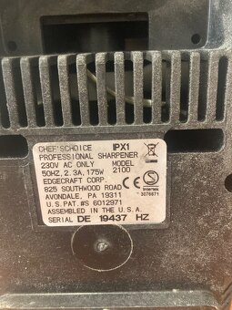 Profi elektrický brus nožů Graeff - 4