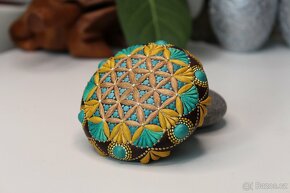 Mandala "Flower of Life" DotArt, akryl - 4