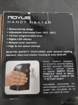 Prodám teplovzdušný ventilátor (rezervováno) - 4