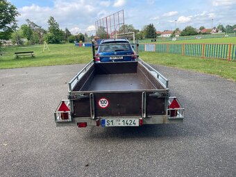 Bržděný přívěs Solide 2000 kg, 126x300 cm, nová podlaha - 4