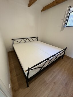 Postelový kovový rám + rošty - 4