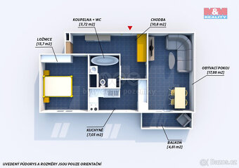 Prodej bytu 2+1, 53 m², Zbůch, ul. Náměstí - 4