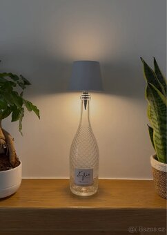 Designová lampa z lahve – originální světlo do bytu - 4