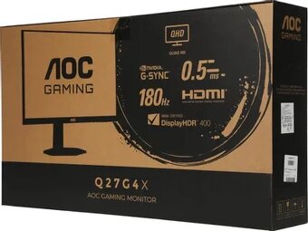 Herní 2K 27" AOC Q27G4X Gaming záruka - 4