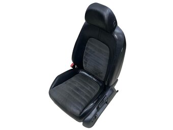 Sedačky černá kůže alcantara VW Passat B6 kombi r.v. 2010 - 4