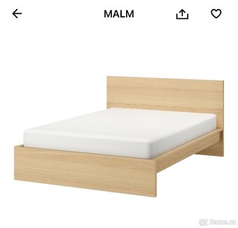 Prodej postele MALM - IKEA - 4