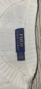 Ralph Lauren svetr vel XL, krémové barvy - 4