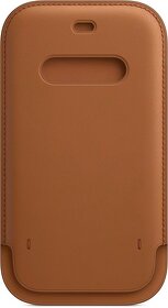Apple kožený návlek s MagSafe sedlově hnědá (iPhone 12 Pro) - 4