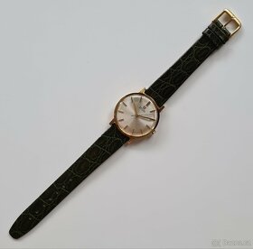 Omega Automatic zlaté 14K pánské náramkové hodinky - 4