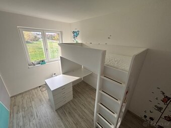 Dětská patrová postel Ikea smastad - 4
