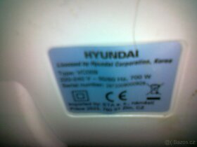 bezsáčkový vysavač Hyundai VC009  700W - 4
