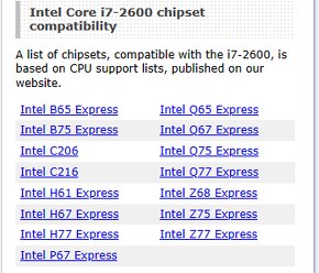 i7-2600K (LGA 1555, Sandy Bridge) - 4