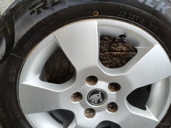 Originální ALU disky Škoda 5x112 r 15 - 4