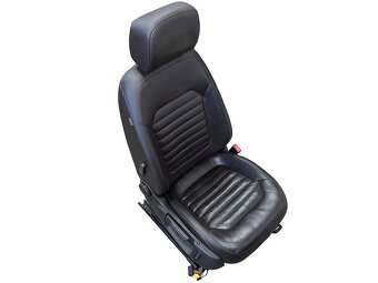 Sedačky hnědá kůže VW Passat B7 kombi r.v. 2011 - 4
