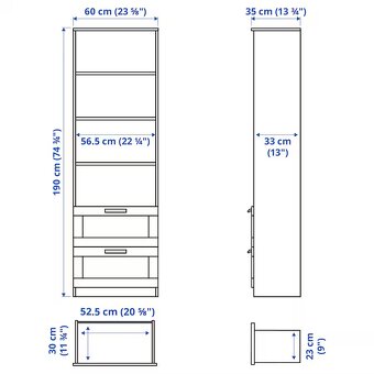 Knihovna ikea - 4