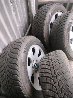 4ks alu disky orig. BMW 5x120 R17 245/55 r17 - 4