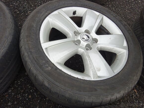 Alu kola Škoda Yeti 225/50/17 letní 6mm - 4