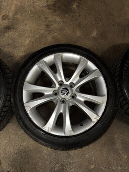 Škoda Superb 2 sada alu kol 17” 5x112 7,5 J et 49 - 4