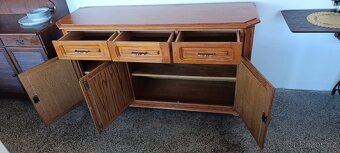 Rustikální komoda, masív, Nábytek s příběhem - 4