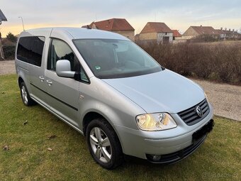 Vw Caddy Maxi 1.9tdi 7 mist Team,alu,navi,park.senzor - 4
