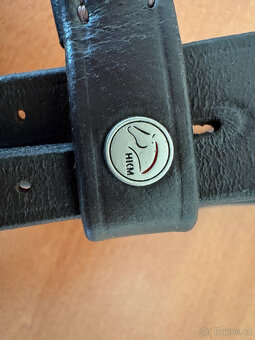 Hnědá anatommická uzdečka HKM pony - 4