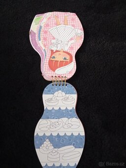 Mini knížka omalovánky - 4