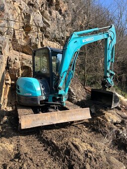 Pasový bagr Kobelco SK55SR - 4