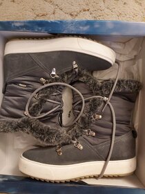 zimní kožené boty Polaris vel. 39 v krabici - 4