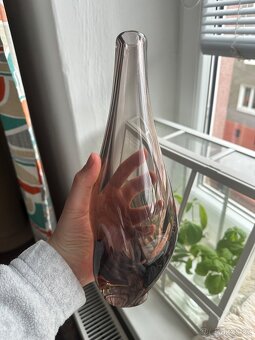 Váza hutní sklo - 4