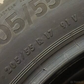 Letní pneumatiky 6mm Continental 205/55 R17 A005 - 4