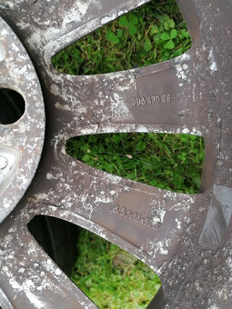 4ks ALU kola R16 rozteč 5x108 na VOLVO bez pneu jen disky - 4