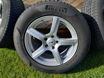 ALU kola 7,0Jx17 H2 ET45, PIRELLI 215/65 R17 103 H M+S - 4
