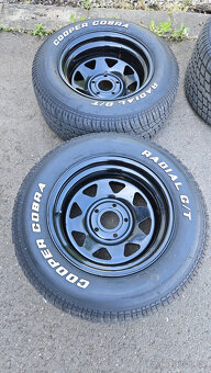 4x kola 5x4.75 s pneu 295/50/15 zadek 235/60/15 predek - 4