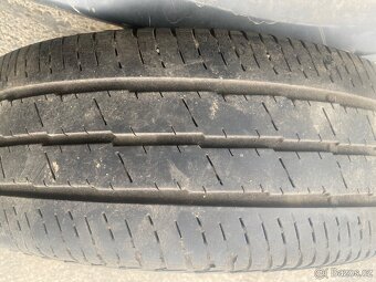 Plechové disky 16” 5x120 a letní pneu 215/65/R16C - 4