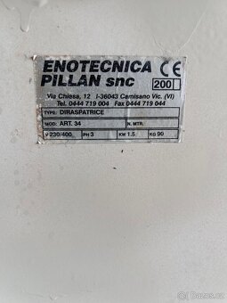 Elektrický mlýnek na hrozny ENOTECNICA Art 34 - 4